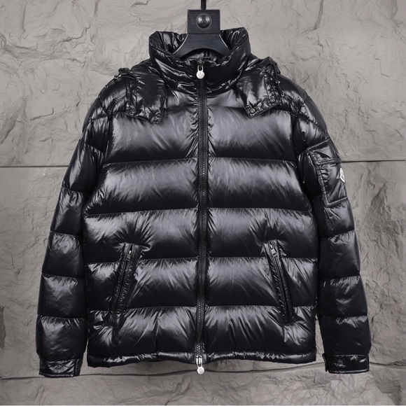 Moncler Black Puffer Jacket - Picture 1 of 6